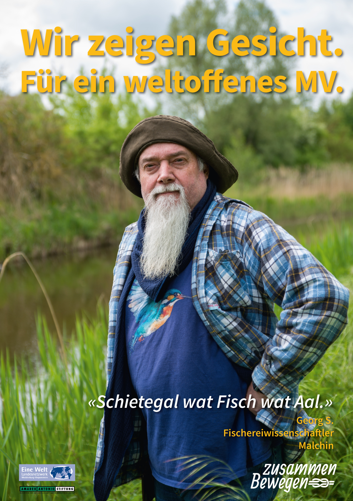 Porträt einer Person aus Mecklenburg-Vorpommern