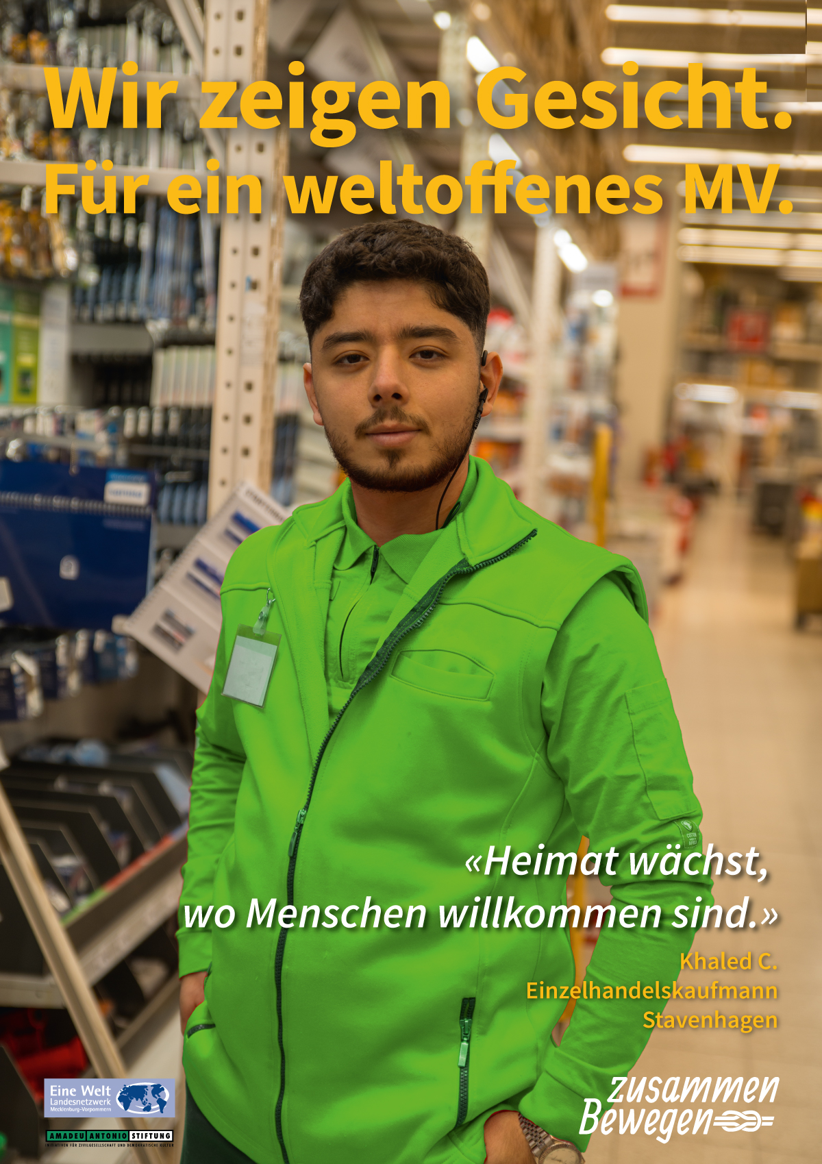 Porträt einer Person aus Mecklenburg-Vorpommern